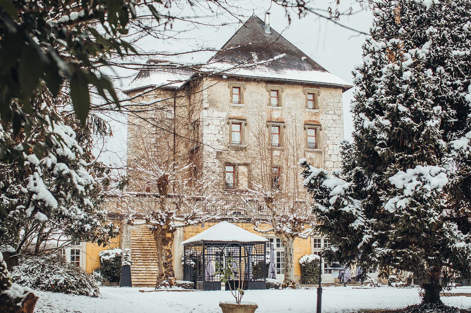Jour de l'an au Château de Candie